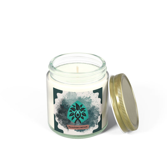 Coconut Apricot Scented Candle - 4oz & 9oz, Eco-Friendly Decor